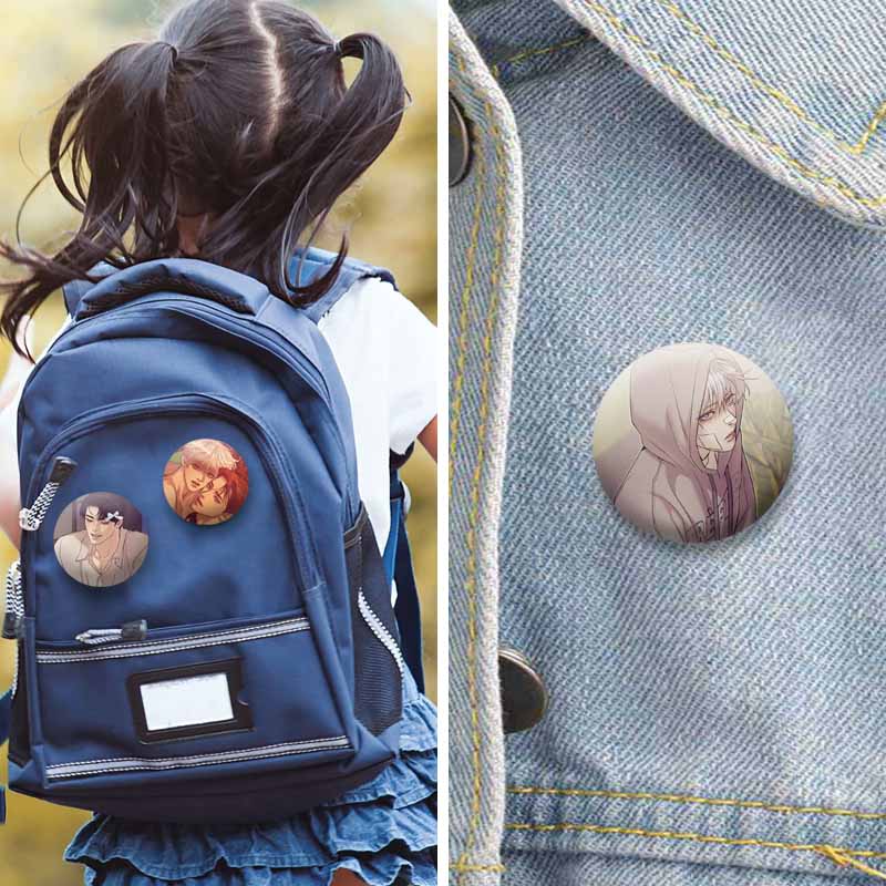 Korean Manhwa Soft Button Pins - đánh giá và giá Modern Korean Lifestyle