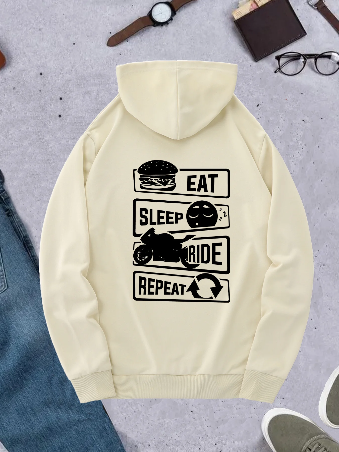 Korean Trend Men Hoodie Eat Sl - đánh giá và giá Korean Men Lifestyle